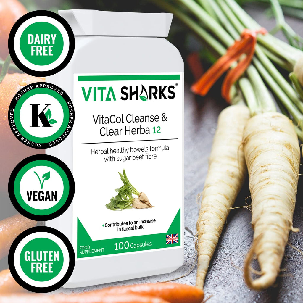 Vita Sharks VitaCol Clense Herba 12 Colon Cleanse - 1 Capsules - image 3