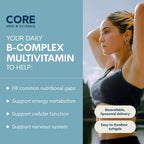 Core Med Science Liposomal B-Complex Multivitamin - 90 Softgels - image 2