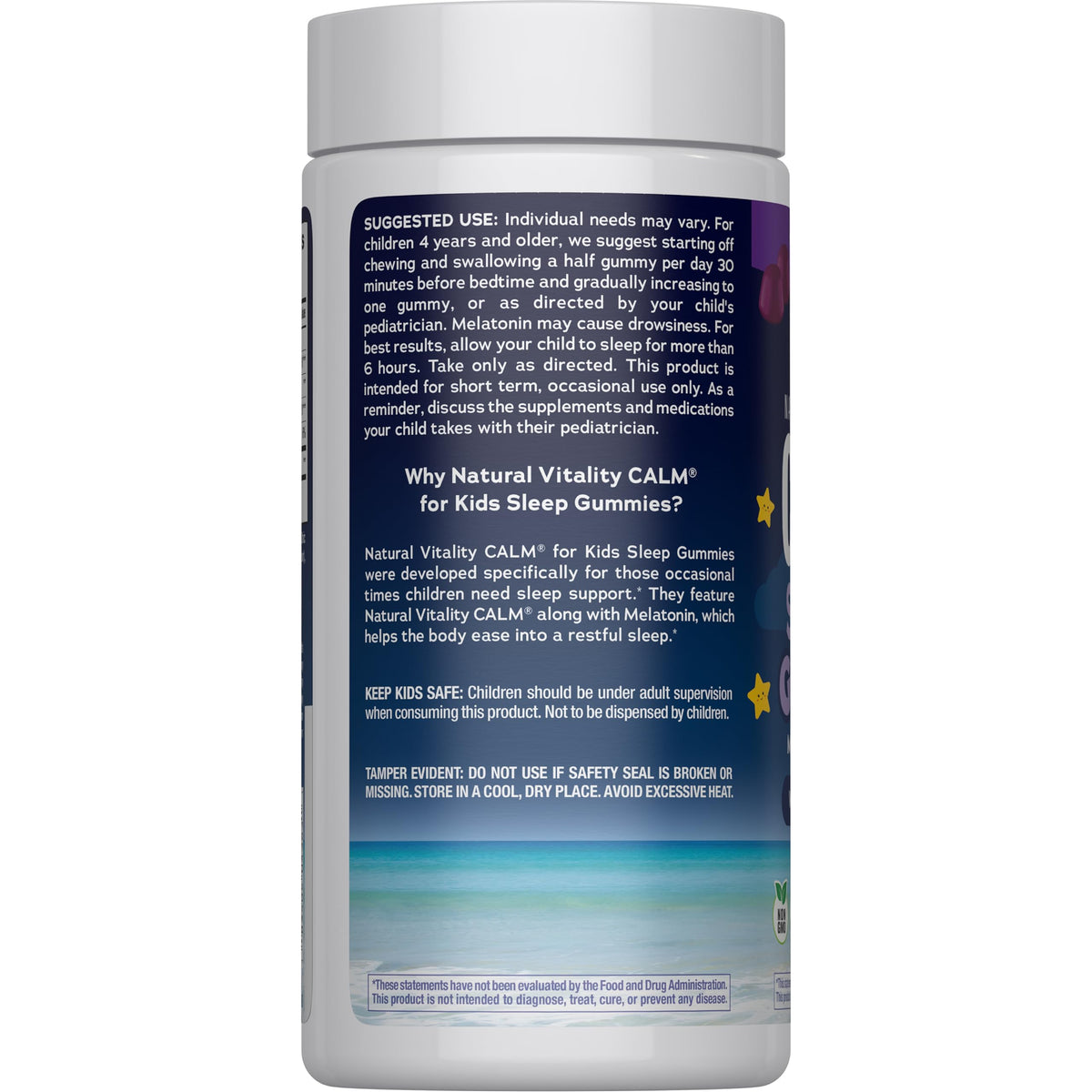 Natural Vitality Kids Calm Magnesium Sleep Gummies - 120 Gummies - image 3
