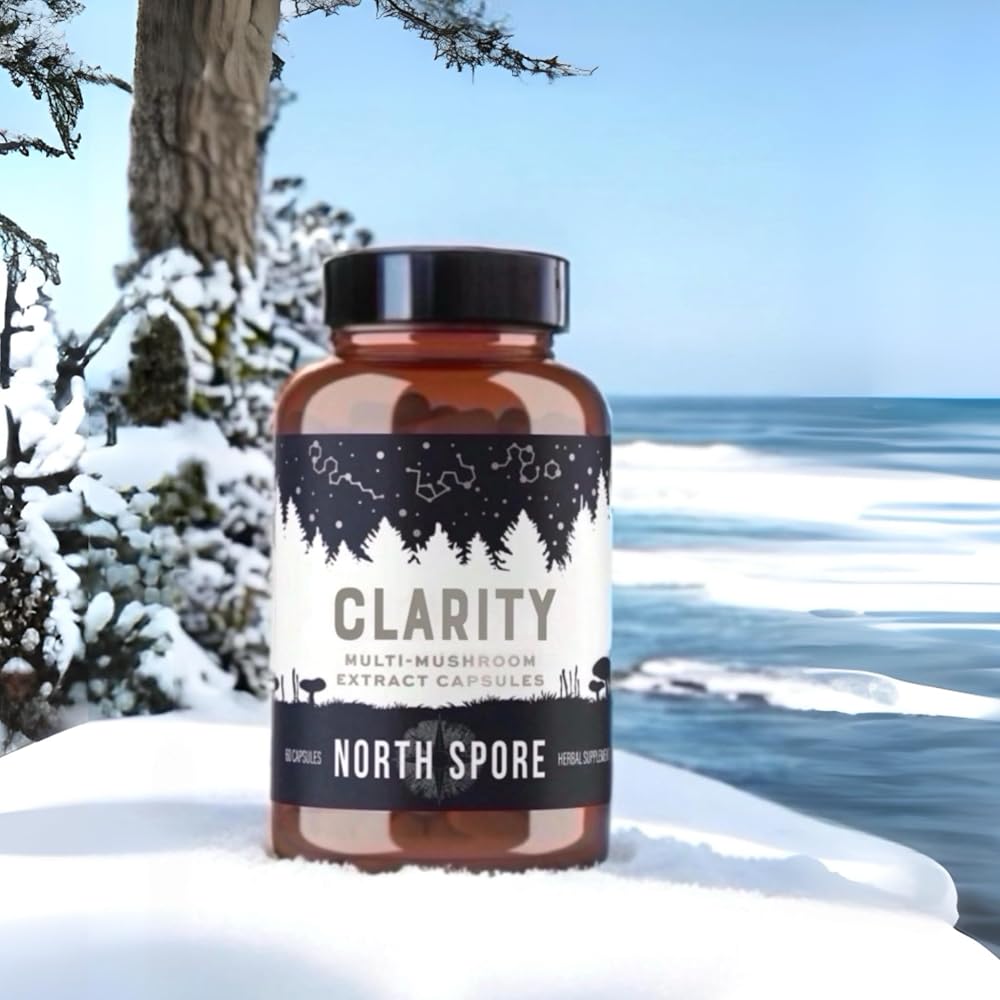 North Spore Clarity Organic Multi-Mushroom Supplement - 60 Capsules - image 5