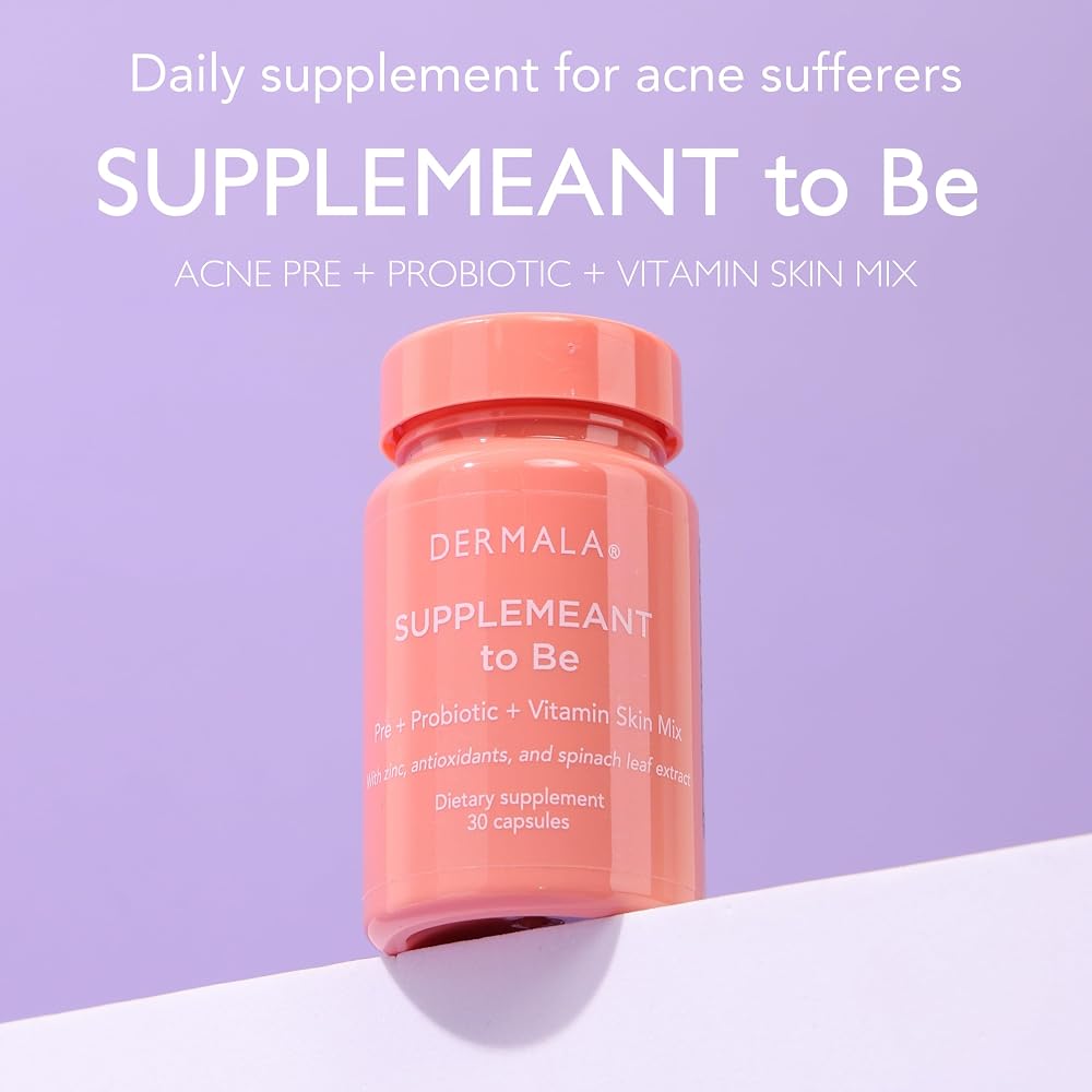 Dermala #FOBO Acne Supplement with Probiotics & Zinc - 30 Capsules - image 4