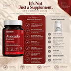 AMALTH Avocado Supplement Fruit Extract 1000mg - 120 Capsules - image 6