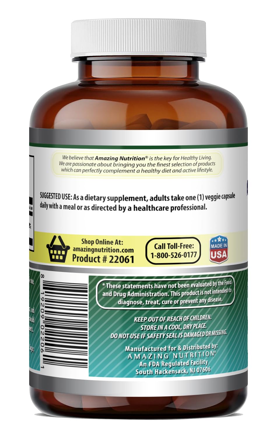 Amazing Formulas Biotin 10000 mcg Veggie Capsules