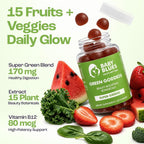 Baby Blues Green Goddess Greens Gummies for Moms - 60 Count - image 3