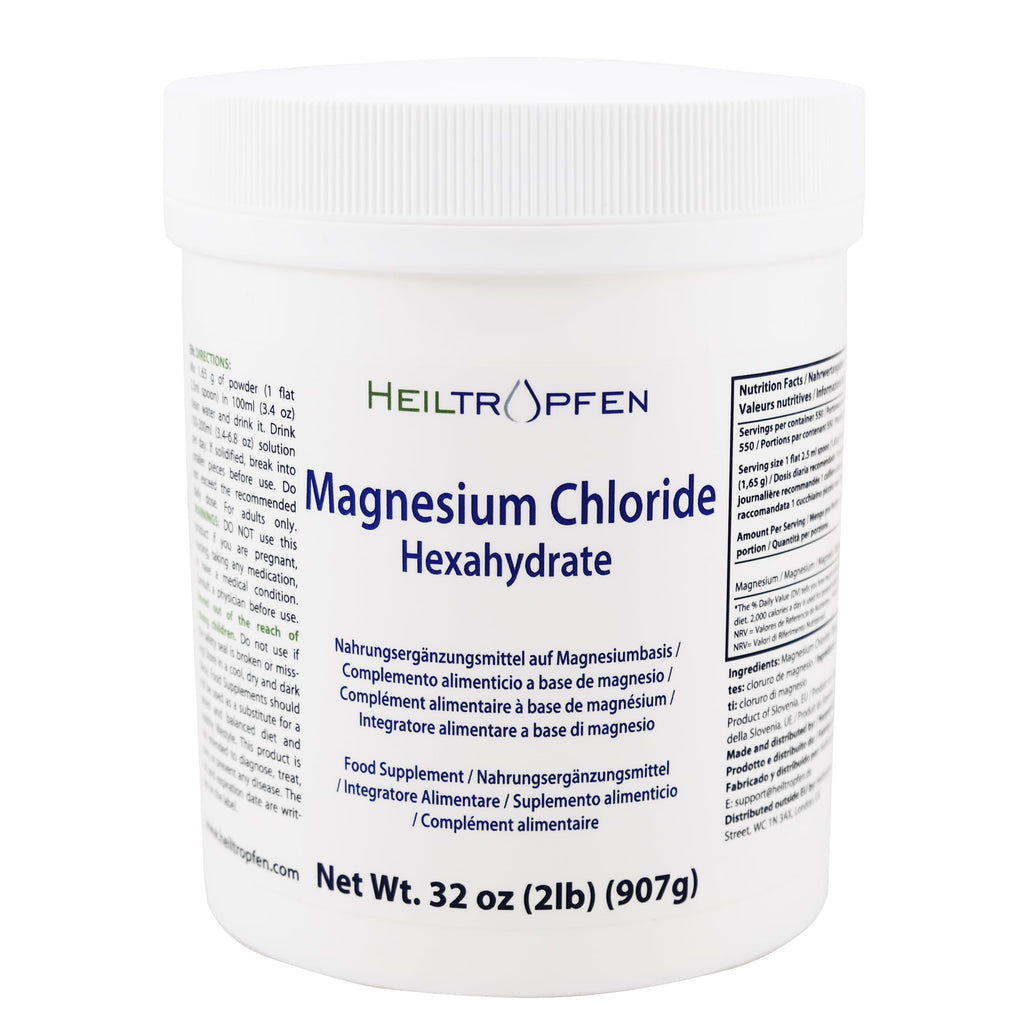 Heiltropfen Magnesium Chloride Hexahydrate Powder - 2 Pounds