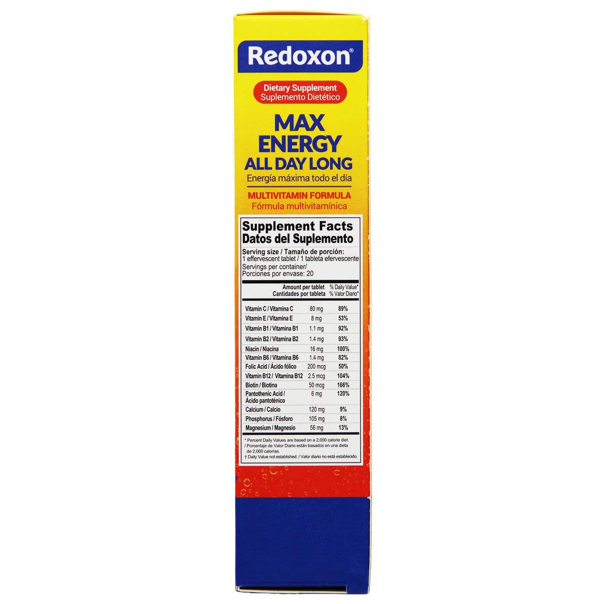Redoxon Max Energy Multivitamin Immune Support - 20 Tablets - image 4