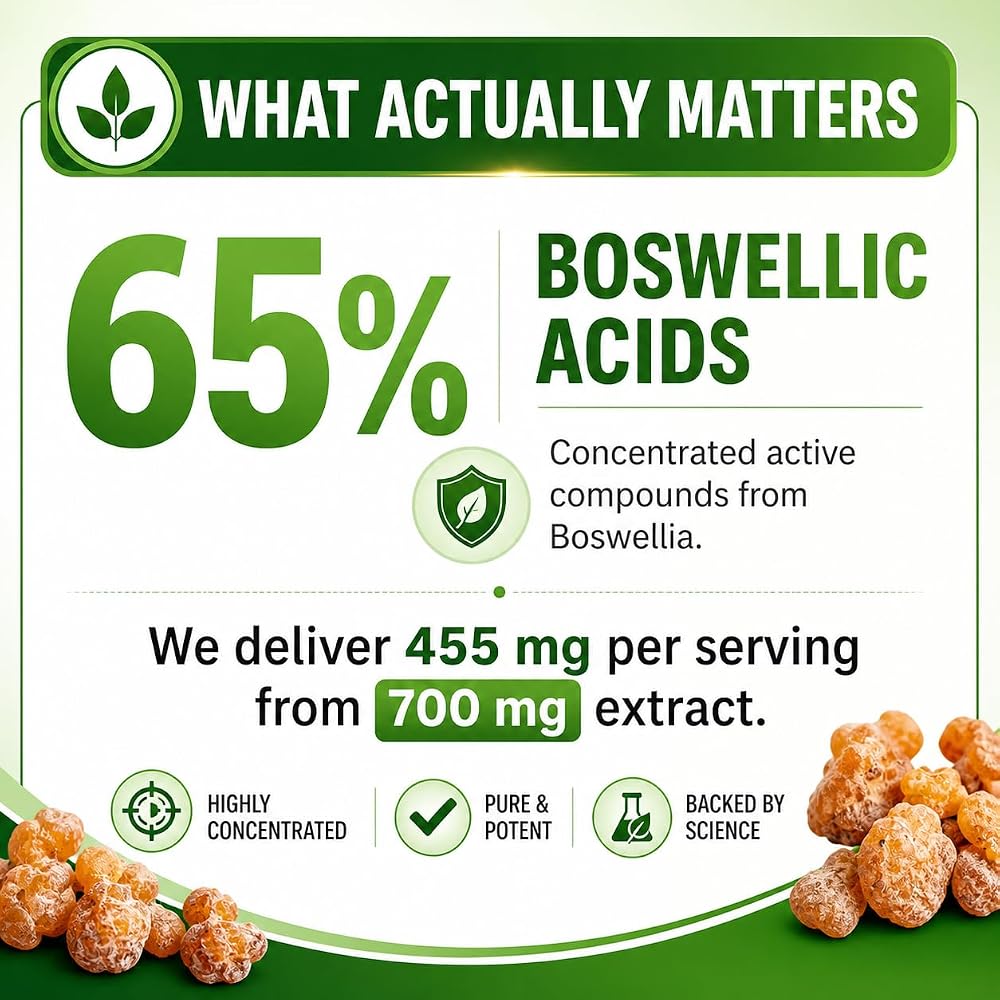 HCL Herbal Code Labs Boswellia Serrata Extract 700 mg - 180 Capsules - image 5