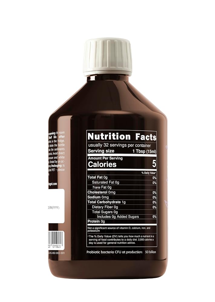 VITAGUT Liquid Probiotic with Prebiotics & Postbiotics - 17 Fl Oz - image 9