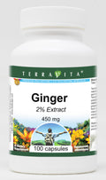 Terravita Ginger 2% 450 mg - 100 Capsules