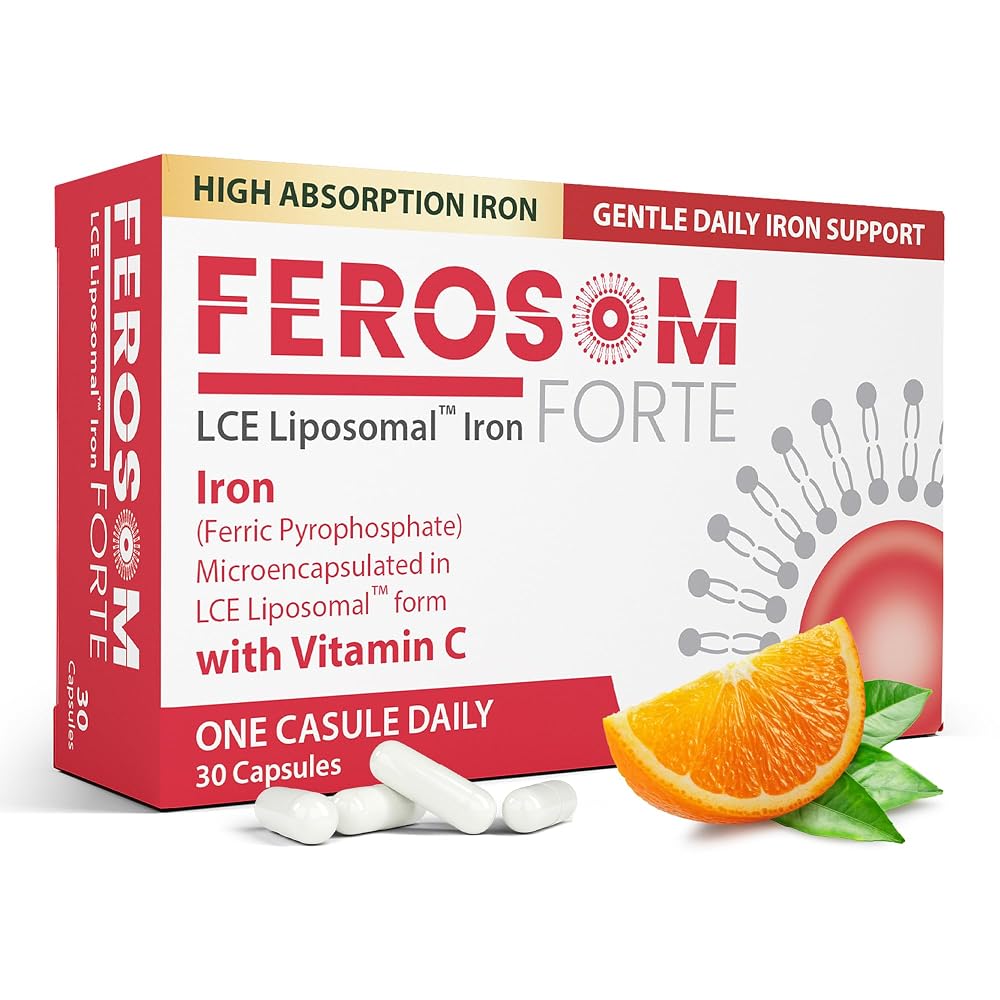 Ferosom Forte LCE Liposomal Iron Supplement