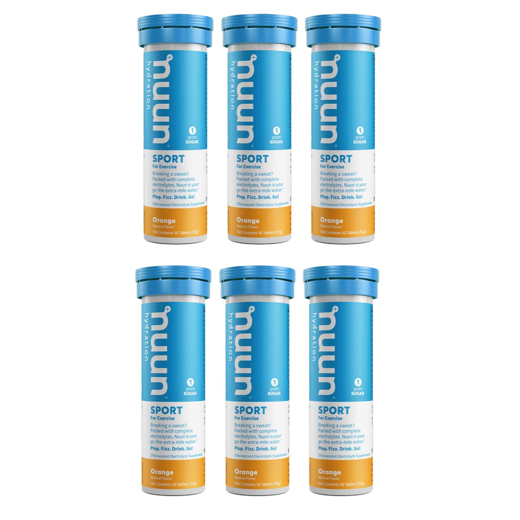 Nuun Sport Orange Electrolyte Drink Tablets - 60 Count