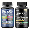 SXNWSN Shilajit Complex + Sea Moss Complex Set - 240 Capsules