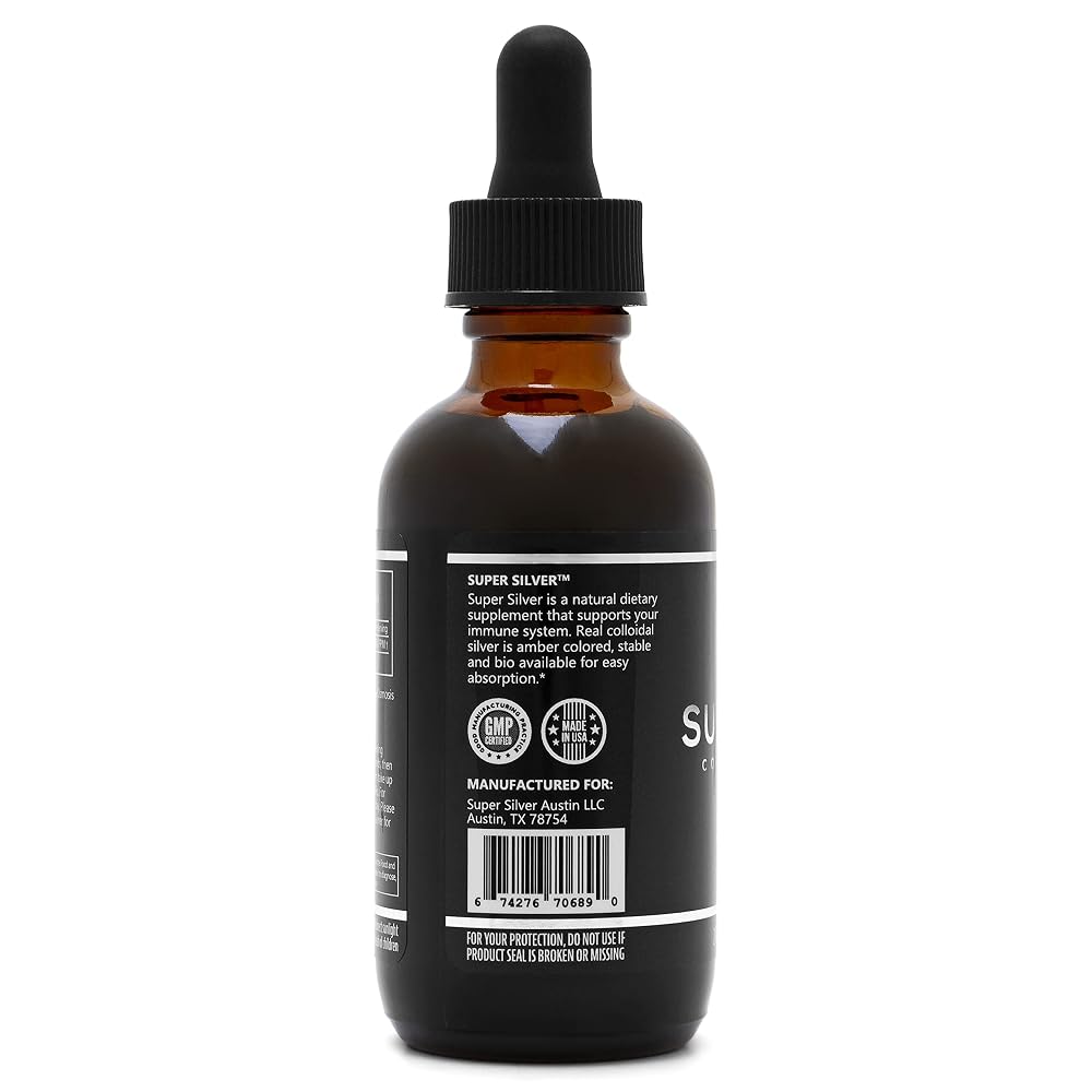Super Silver 500 PPM Colloidal Silver - 2 Fl Oz - image 4