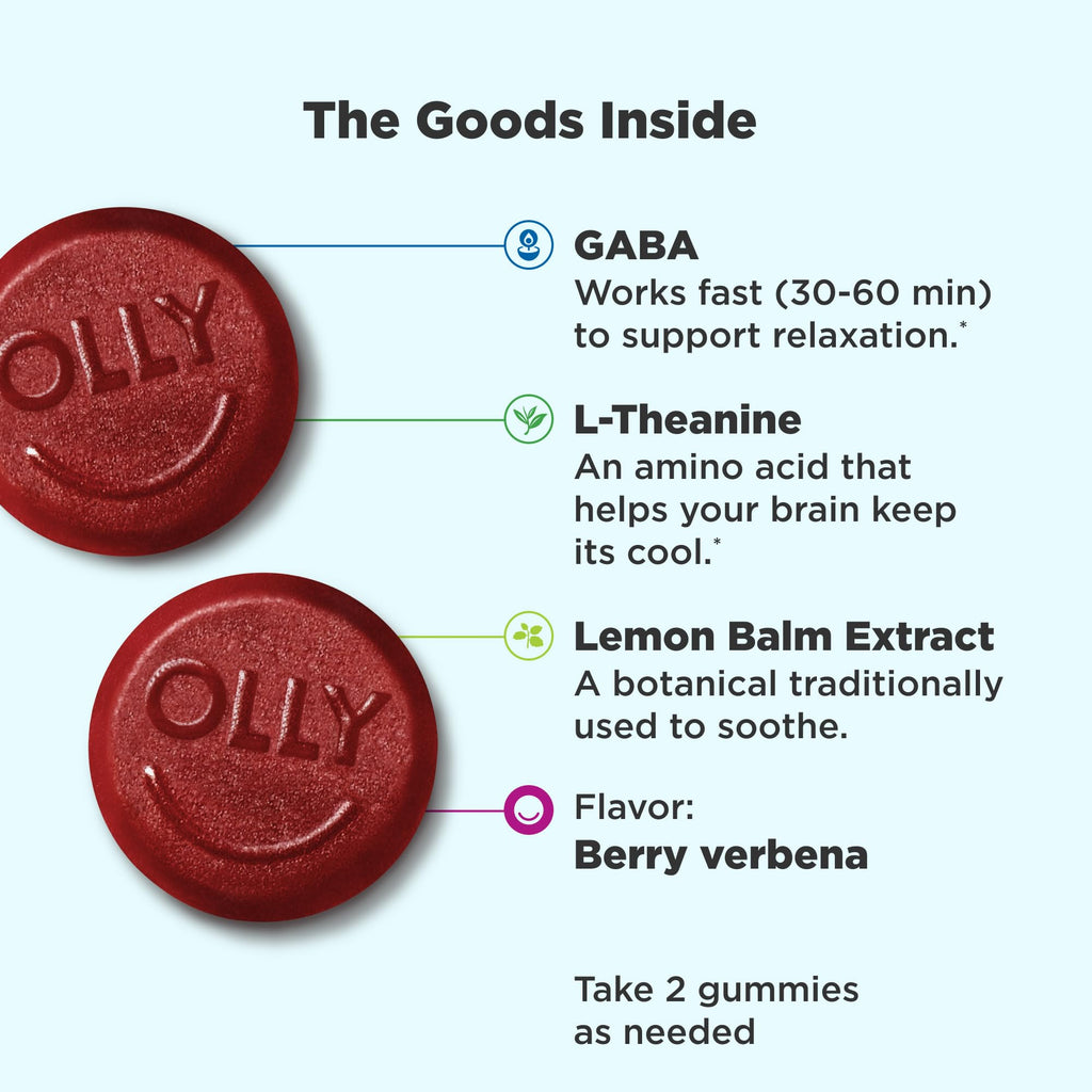 OLLY Goodbye Stress Gummies - 84 Count - image 2