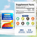 Best Naturals Calcium Carbonate Powder - 2 Pack (32 oz) - image 2