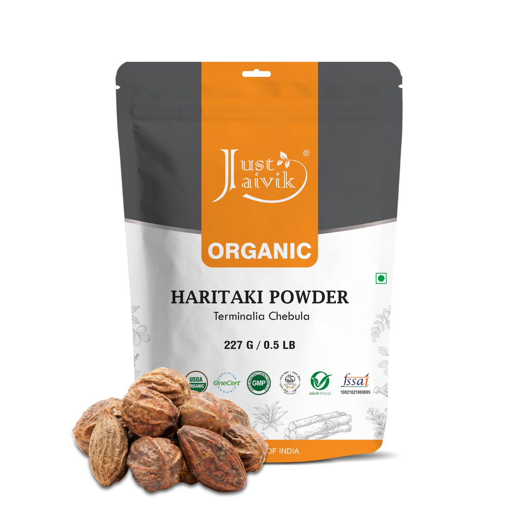 Just Jaivik Organic Haritaki Powder - 227g