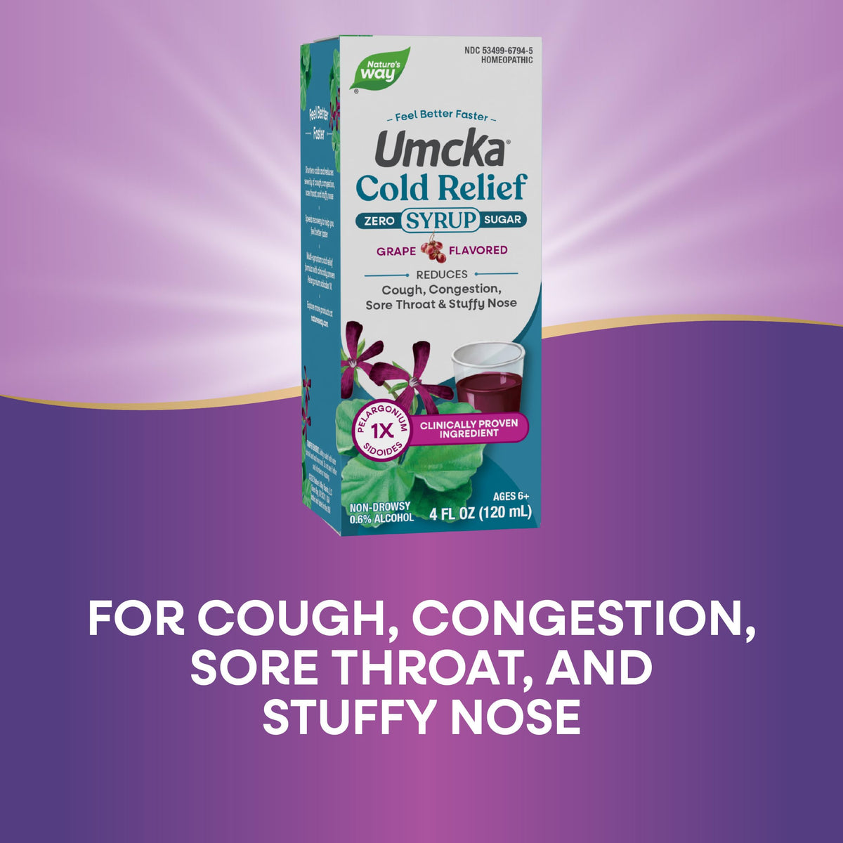Nature's Way Umcka Cold Relief Zero Sugar Syrup - 4 Fl Oz - image 4