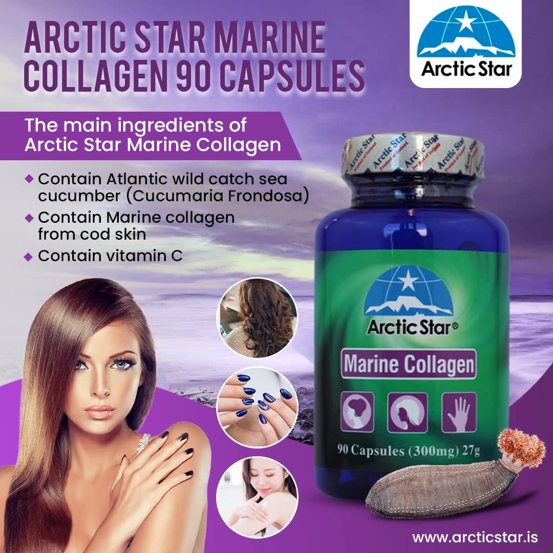 Arctic Star Marine Collagen Peptides - 90 Capsules - image 6