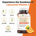 Pure Organic Elements Liposomal Vitamin C Capsules - 180 Count - image 4