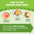 Manitoba Harvest Organic Ground Hemp Seed - 7 oz (Pack of 8) - image 4