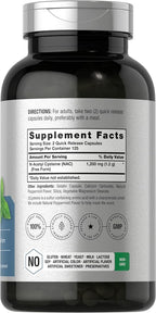 Horbäach NAC N-Acetyl Cysteine 1200mg - 250 Capsules - image 2