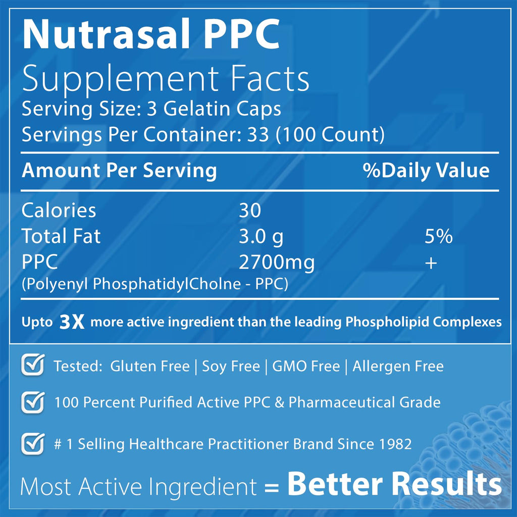 Nutrasal PhosChol 900mg Phosphatidylcholine - 100 Capsules - image 2