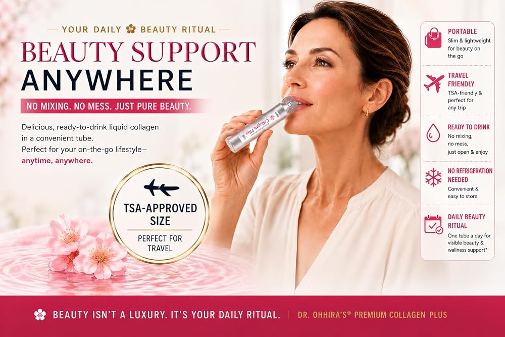 Dr. Ohhira's Premium Collagen Plus Liquid Marine Collagen - 5 Vials - image 7