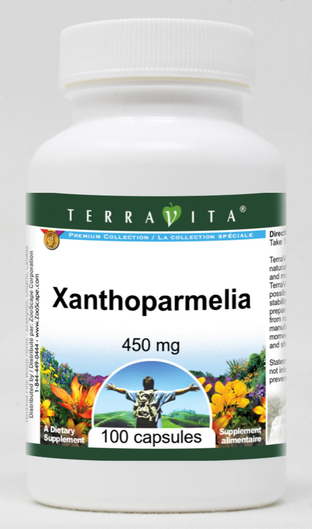 Terravita Xanthoparmelia 450 mg - 100 Capsules