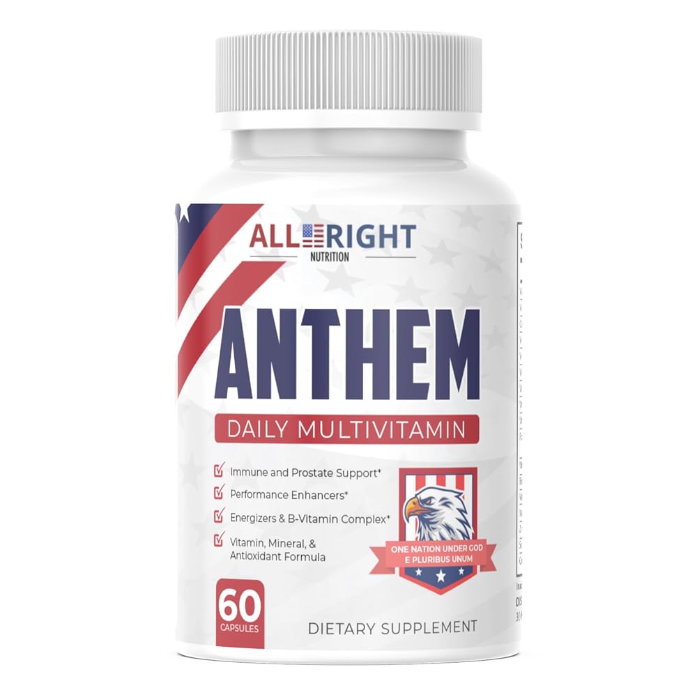 All Right Nutrition Anthem Daily Multivitamin - 60 Capsules