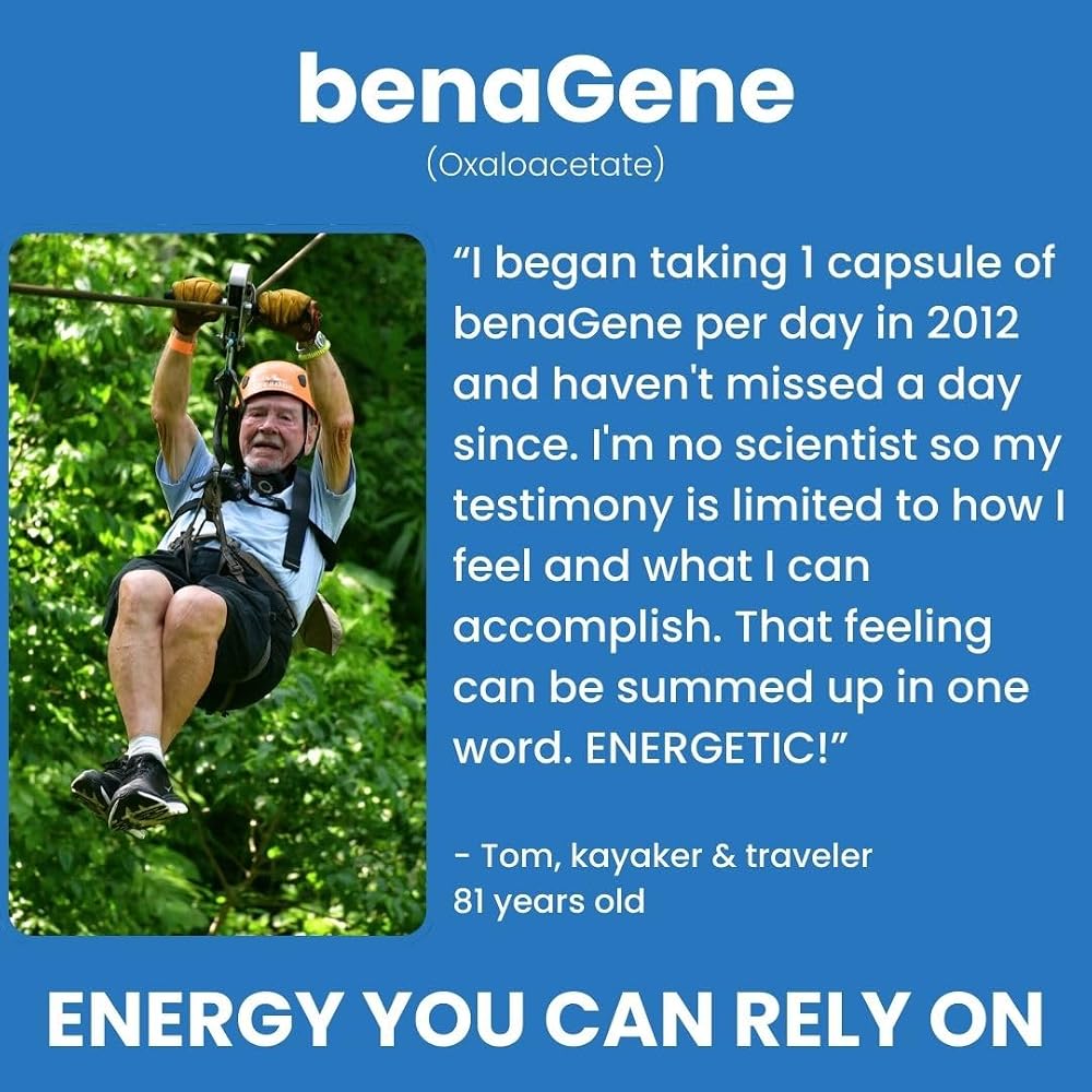 Benagene Oxaloacetate Supplement for Cellular Energy - 30 Capsules - image 3