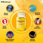 Nutrisnaps Calcium Citrate Gummies 1200mg Bone Support - 60 Count - image 4