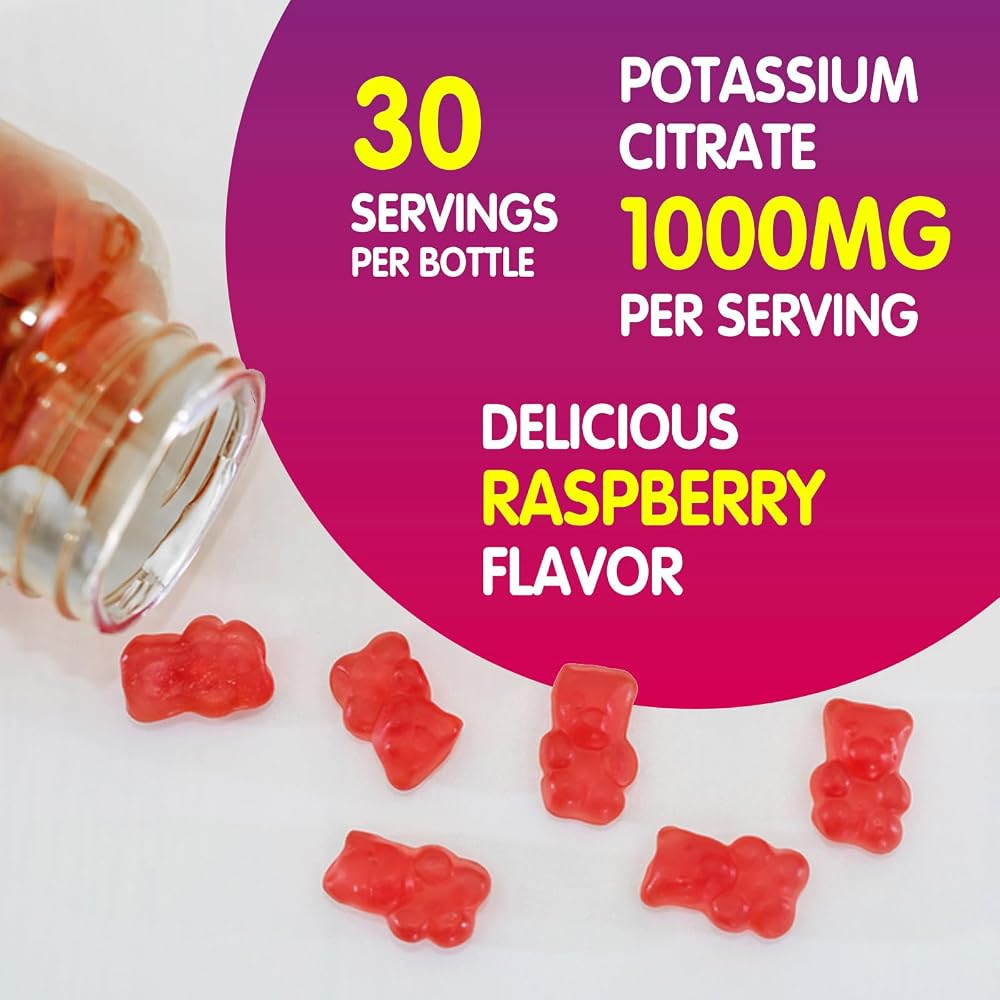 duwhot Potassium Citrate 1000mg Gummies