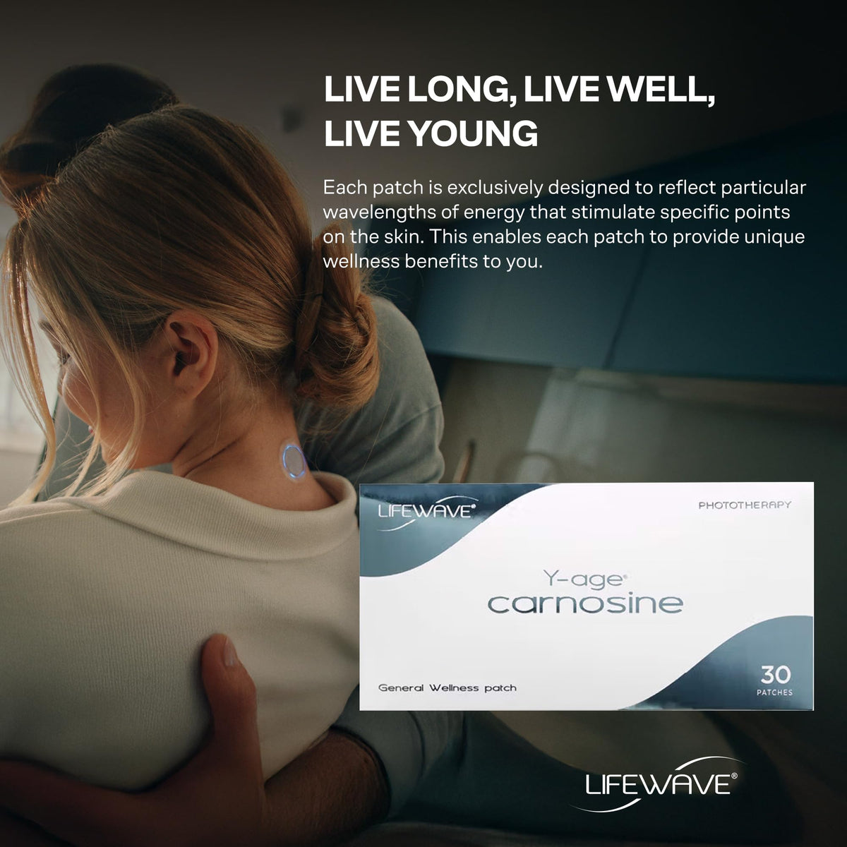 LifeWave Y-Age Carnosine Patches for Physical Fitness - 30 Count - image 5