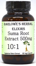Barlowe's Herbal Elixirs Suma Root Extract 10:1 - 60 Vegetarian Capsules