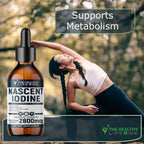 THE HEALTHY LIFE 4 ME Nascent Iodine Drops 2800mcg - 2 Fl Oz - image 3