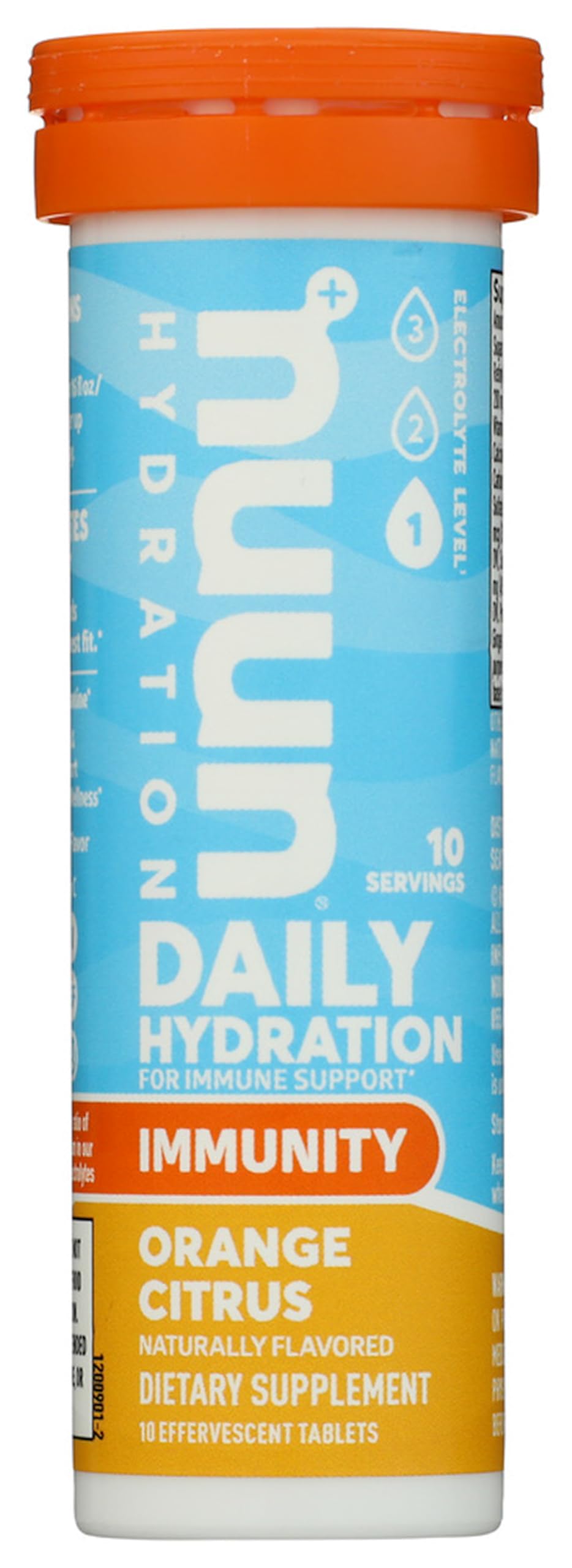 Nuun Immunity Orange Citrus Electrolyte Replacement - 1.9 oz