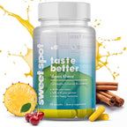 TASTE THE SWEET SPOT Pineapple Probiotics for Men - 60 Capsules