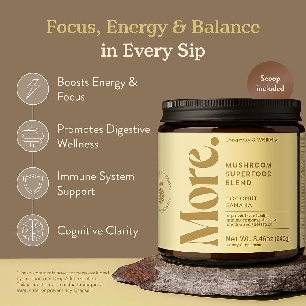 More. Longevity & Wellbeing Vitality Blend Drink Mix