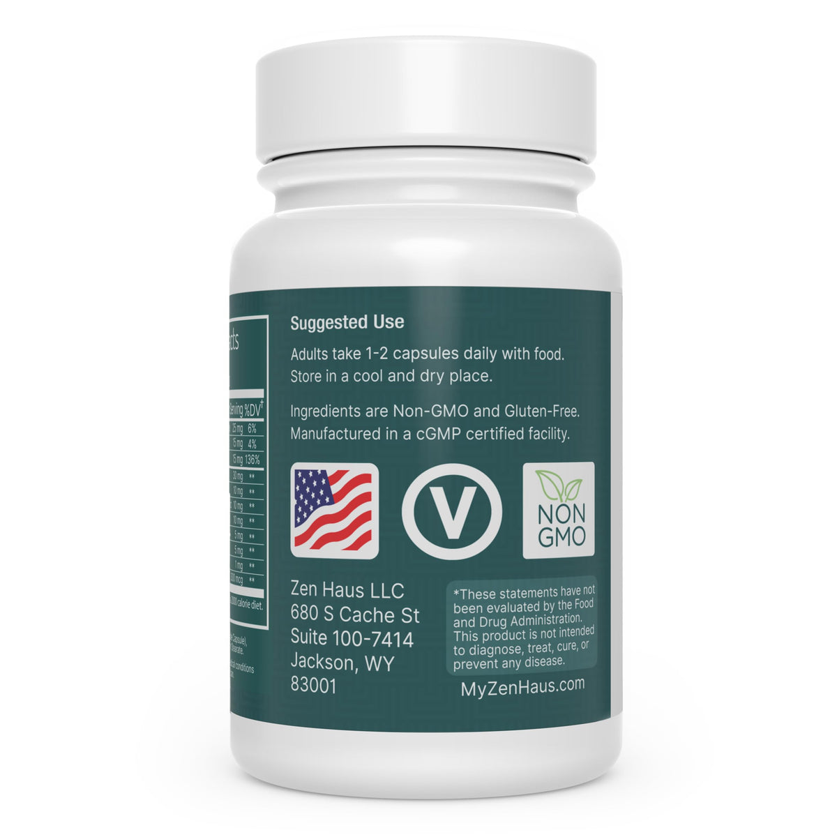 Zen Haus Respiratory and Immune Supplement - 60 Capsules - image 4
