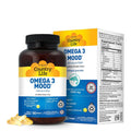 Country Life Omega 3 Mood Fish Oil 1000 mg EPA - 180 Softgels