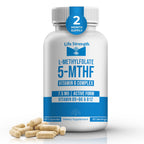LifeStrength L-Methylfolate 7.5mg + B Complex - 60 Capsules