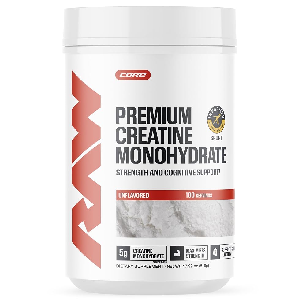 RAW Nutrition Creatine Monohydrate Powder