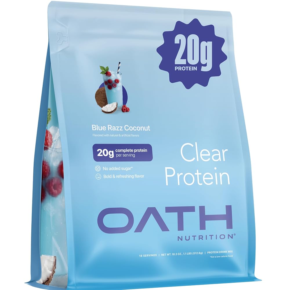 Oath Nutrition Clear Whey Isolate Protein Powder