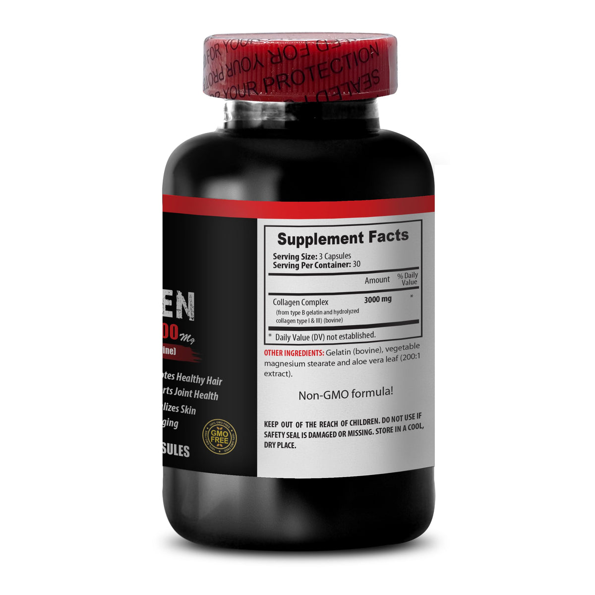 VIP Vitamins Collagen Complex 3000mg Joint Support - 180 Capsules - image 4