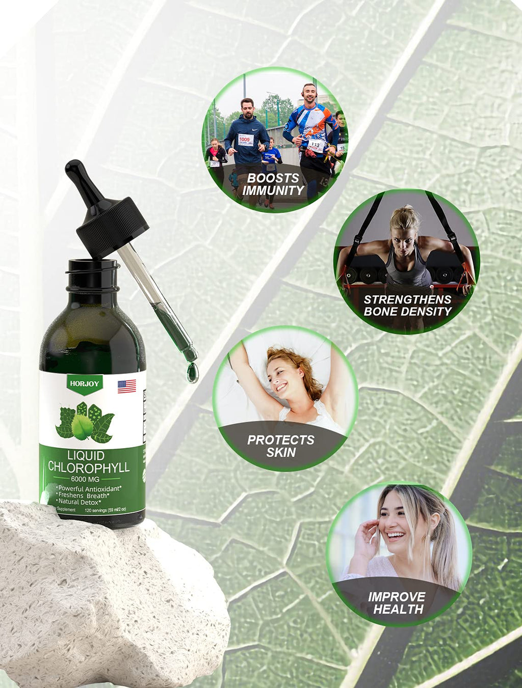 Horjoy Chlorophyll Liquid Drops