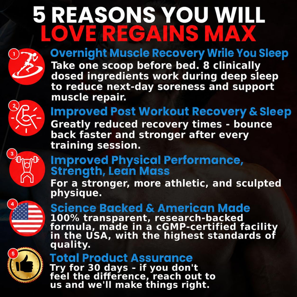 Revolution Science HGH Supplements for Men & Women - Regains Natural