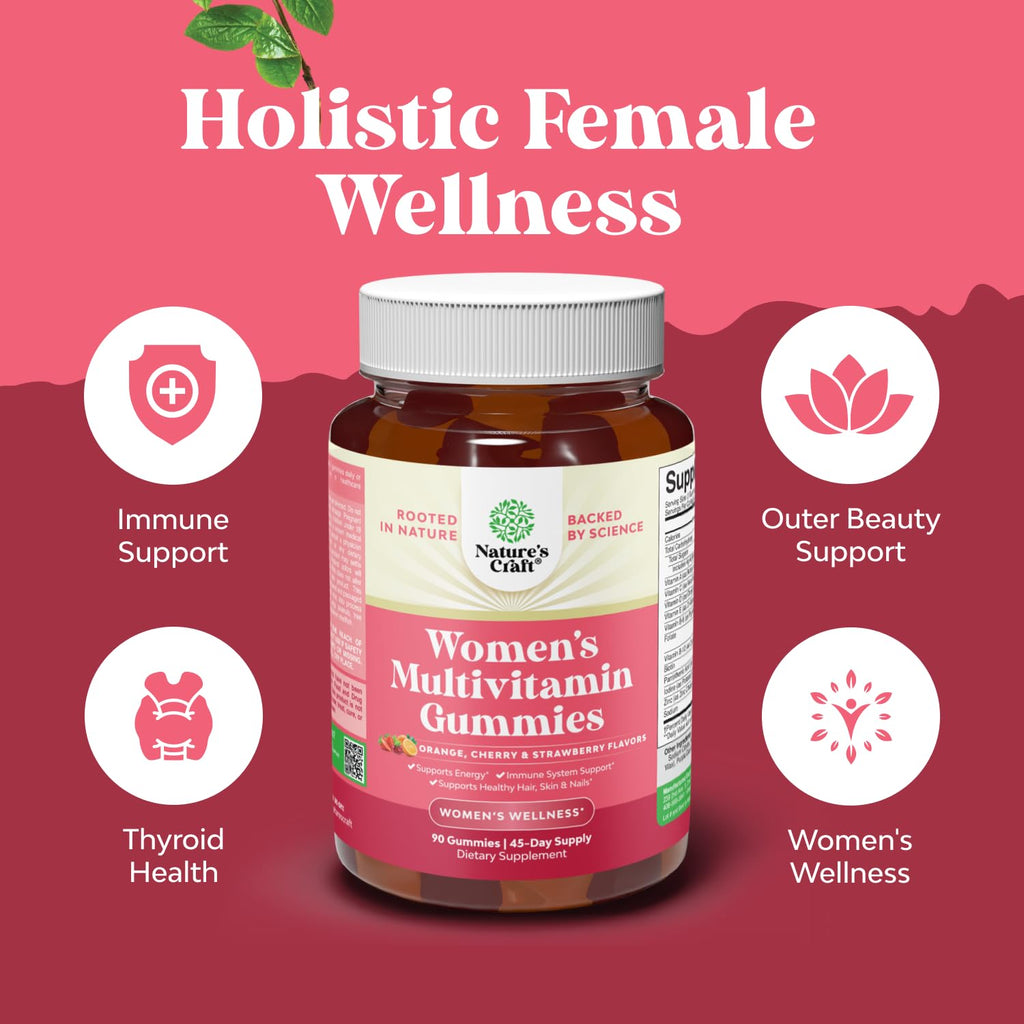 Natures Craft Delicious Daily Multivitamin for Women Gummies