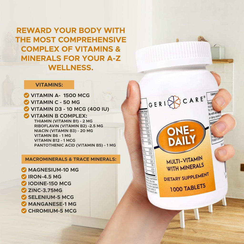 GeriCare One-Daily Multi-Vitamin & Minerals
