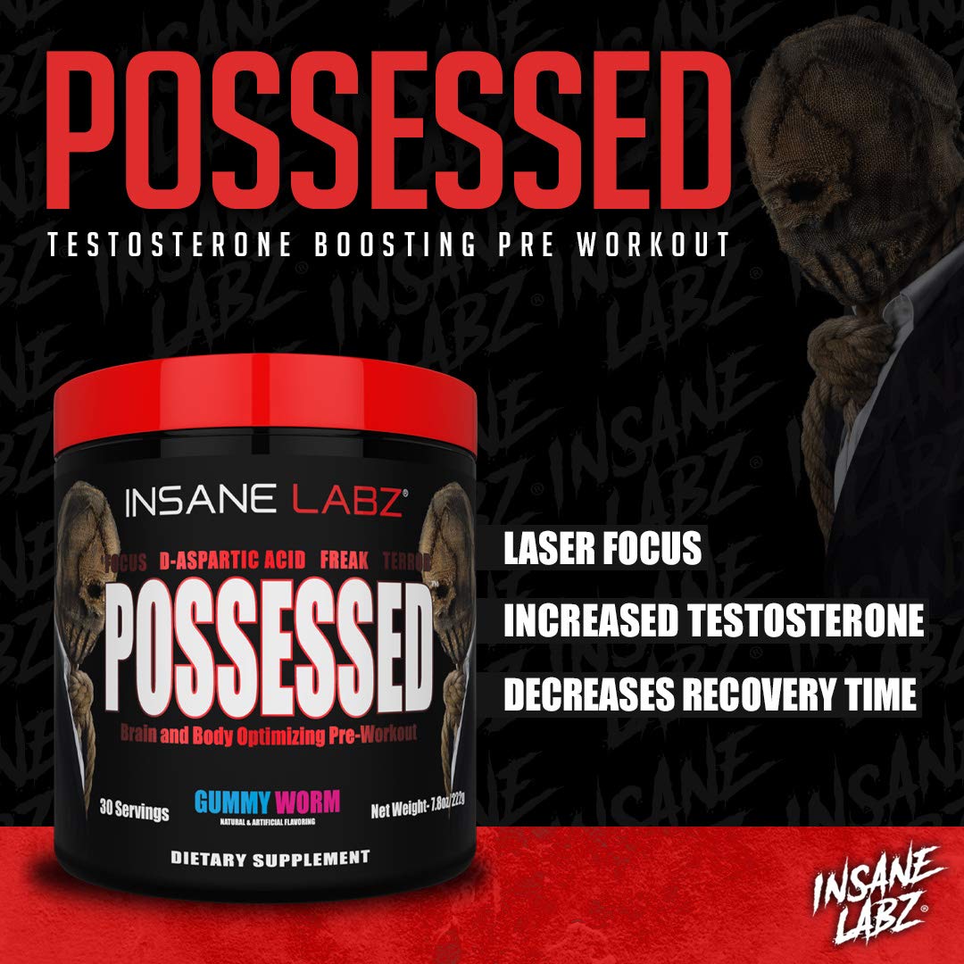 Insane Labz Possessed Low Stimulant Pre Workout Powder - 30 Servings - image 4