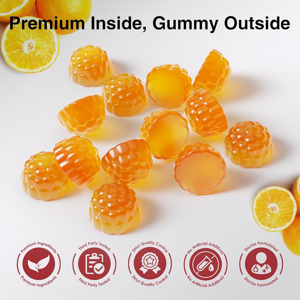 ZEBORA CoQ10 200mg Gummies, Orange Flavor - 90 Gummies - image 7